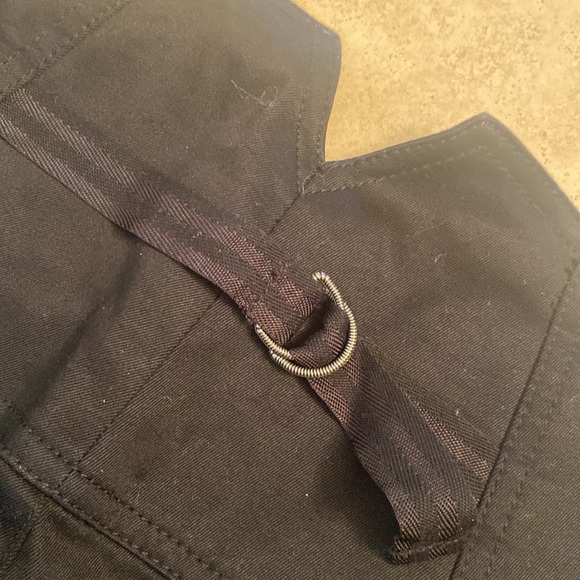 Diesel front buttoned shorts with buckle detail in the back. - Picture 4 of 8